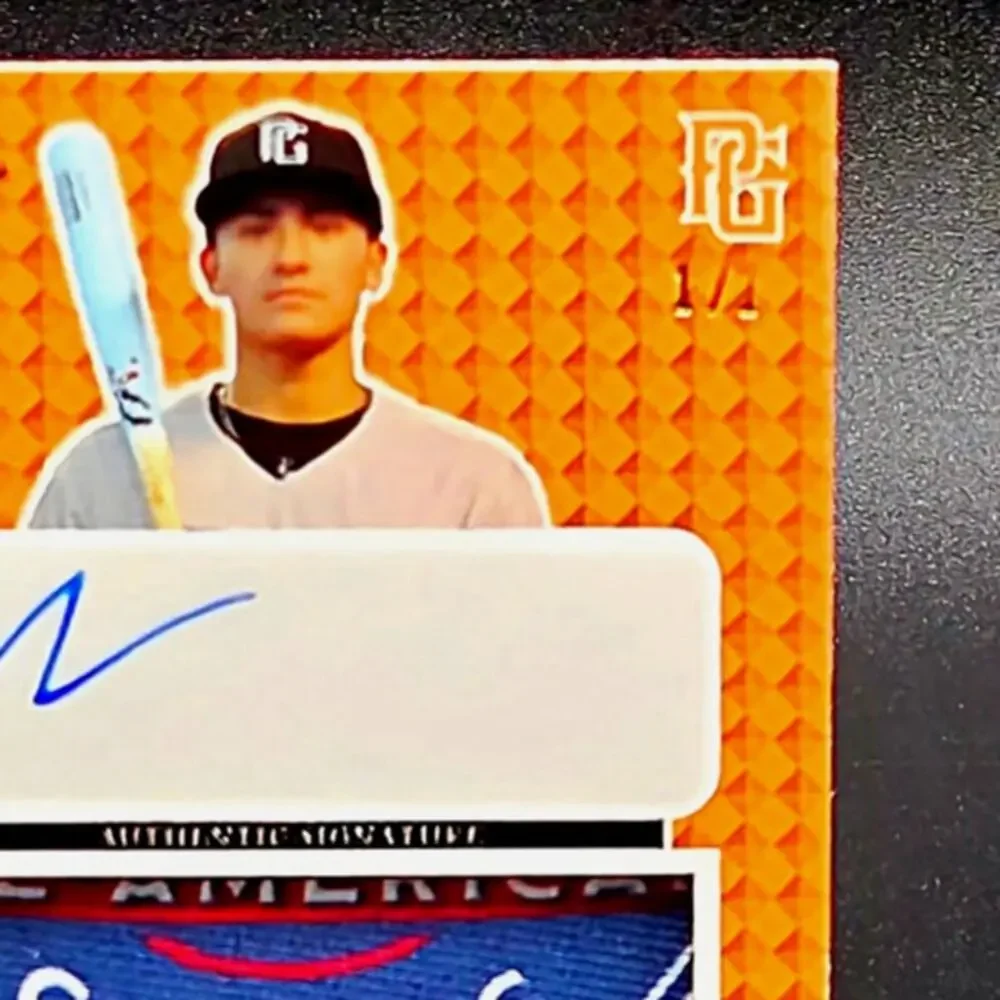 Kaiden Lopez Auto 1/1 Patch Ole Miss Rebels Prospect